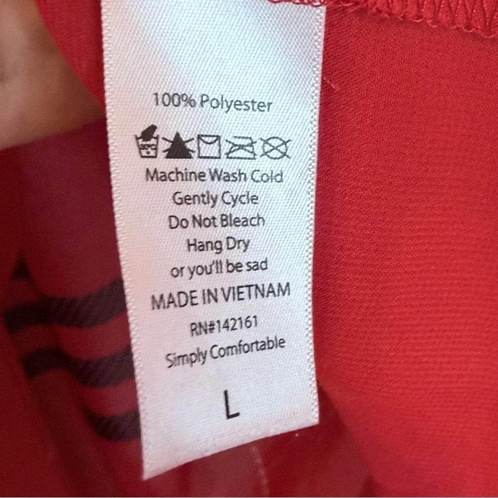 LuLaRoe Vibrant Red Checkered Wrap
